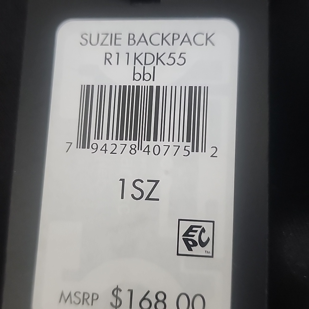 Black DKNY backpack - Picture 2 of 8